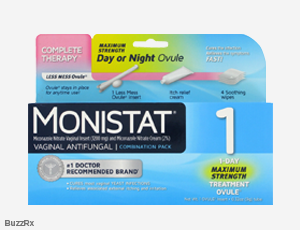 Monistat 1 Card - Discounts up to 80% - BuzzRx
